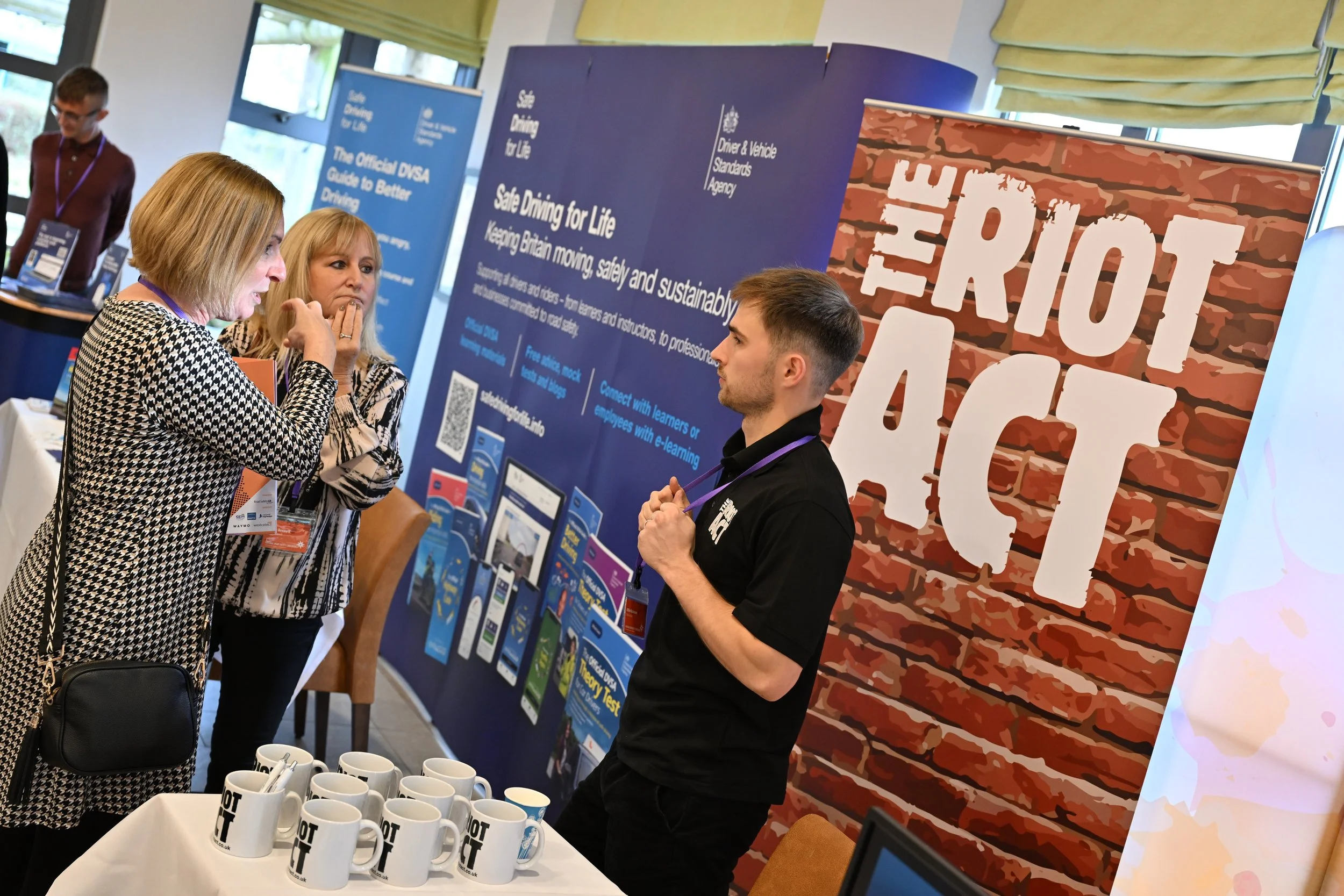 The Riot Act at the National Road Safety Conference.