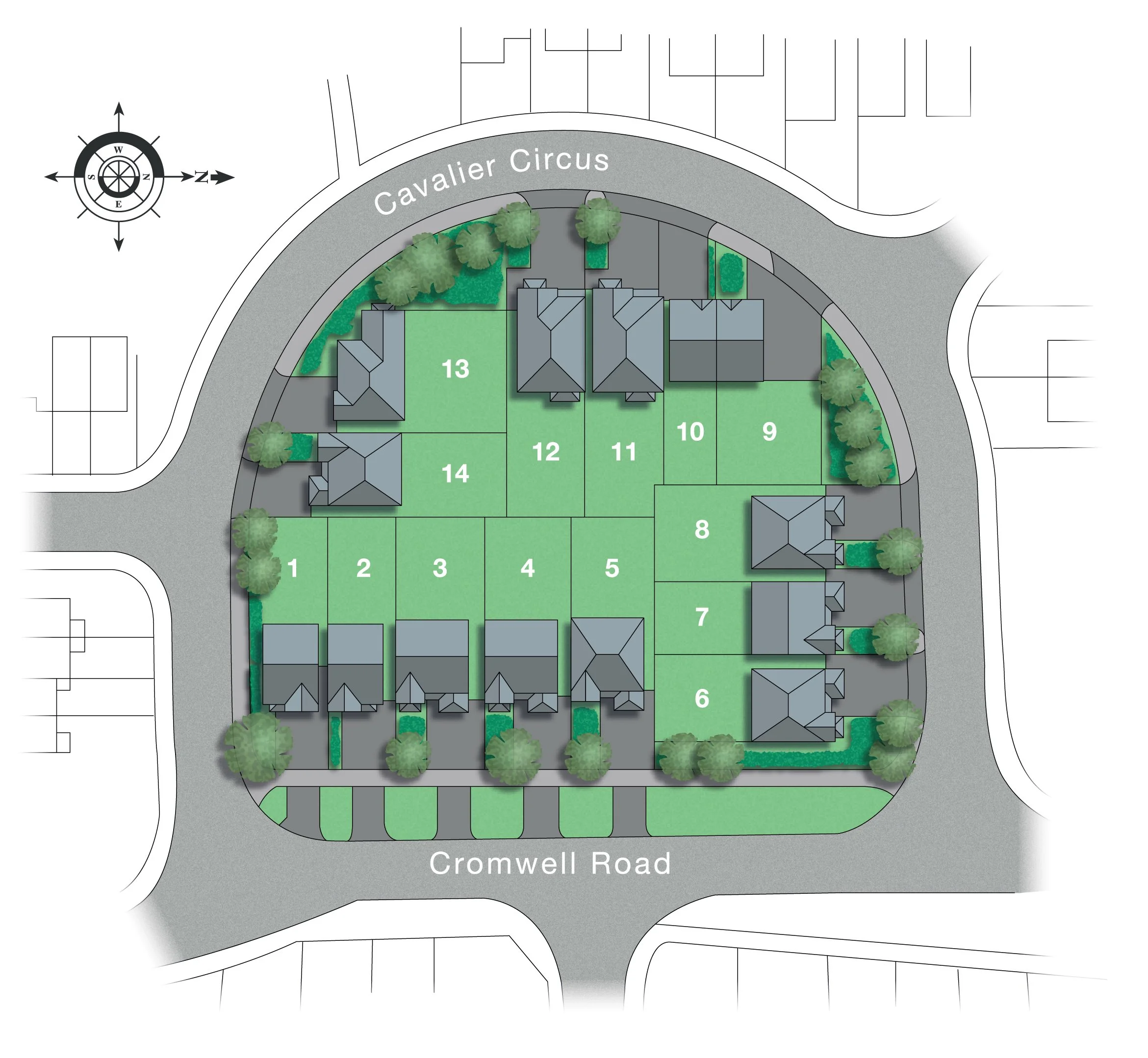  Development site plan 