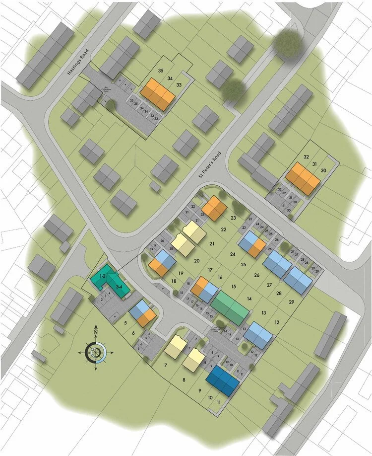  Development site plan 