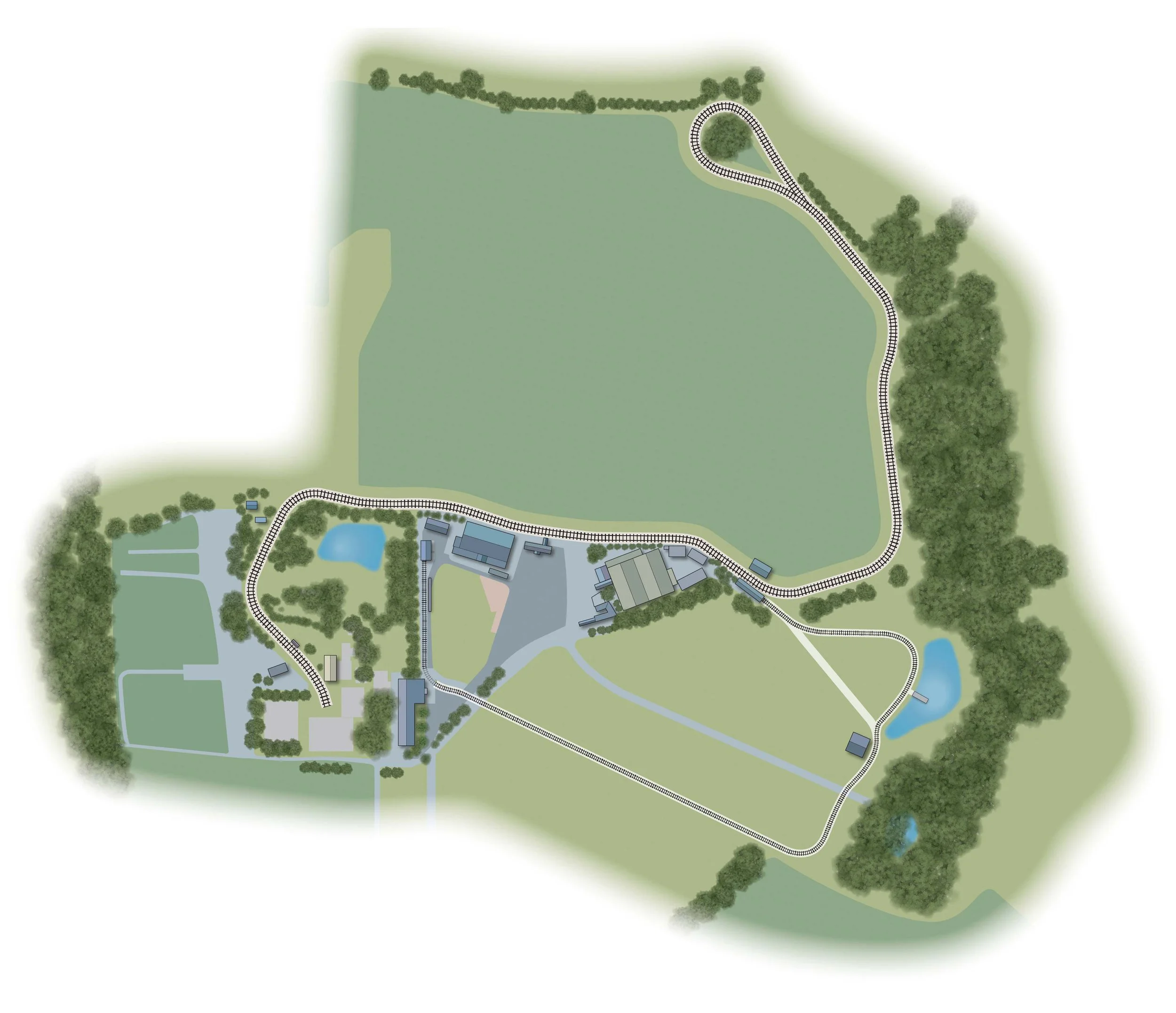  Statfold Country Park wider visitor map 