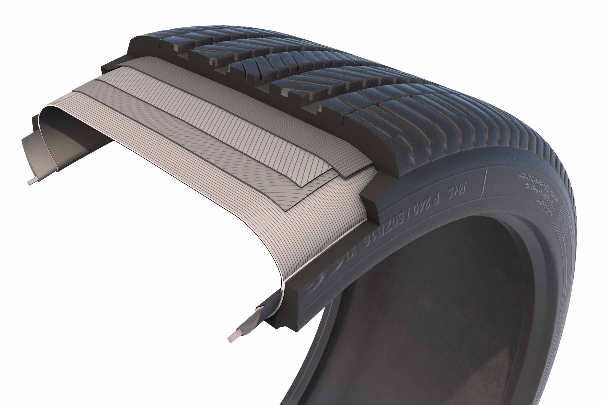 Car tyre cutaway 