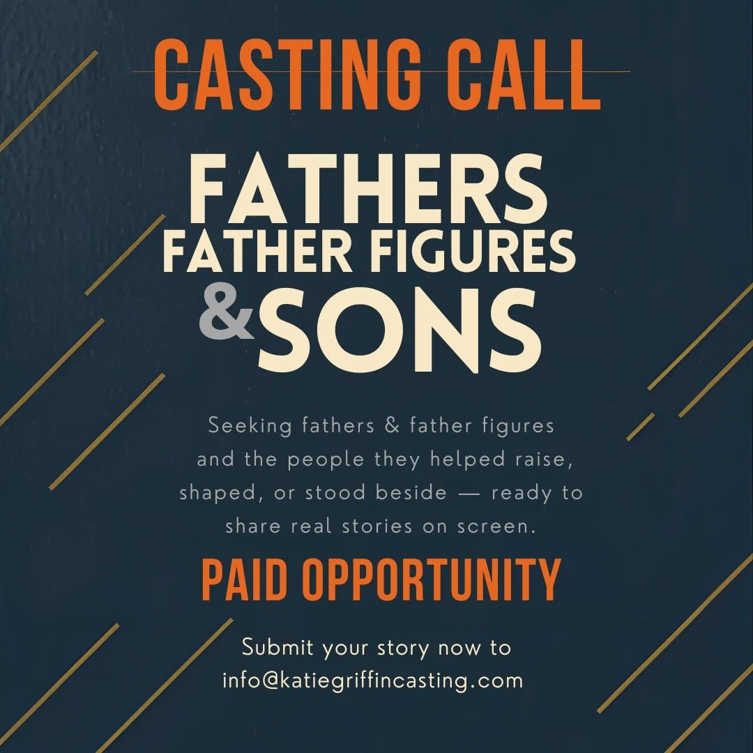 NOW CASTING a new vertical unscripted microseries exploring the relationships between fathers, father figures, and the people they helped raise told through hands-on challenges, teamwork, and real conversations. 

Each episode brings a duo together t