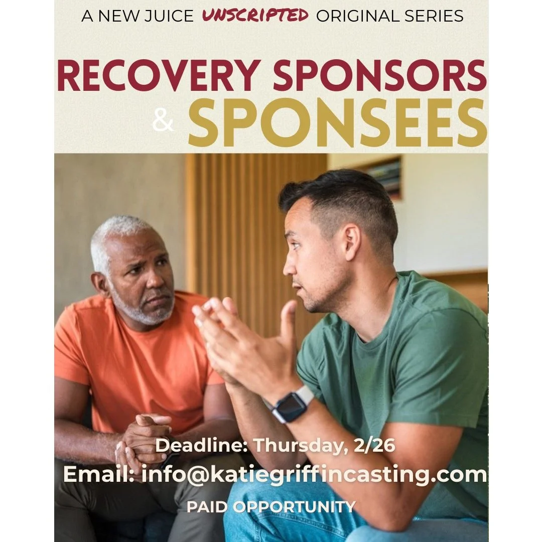 NOW CASTING: Sponsors, Sponsees &amp; Men Supporting Each Other in Recovery
We&rsquo;re casting a new short-form unscripted series that highlights real relationships between men in recovery and the impact they&rsquo;ve had on each other&rsquo;s lives