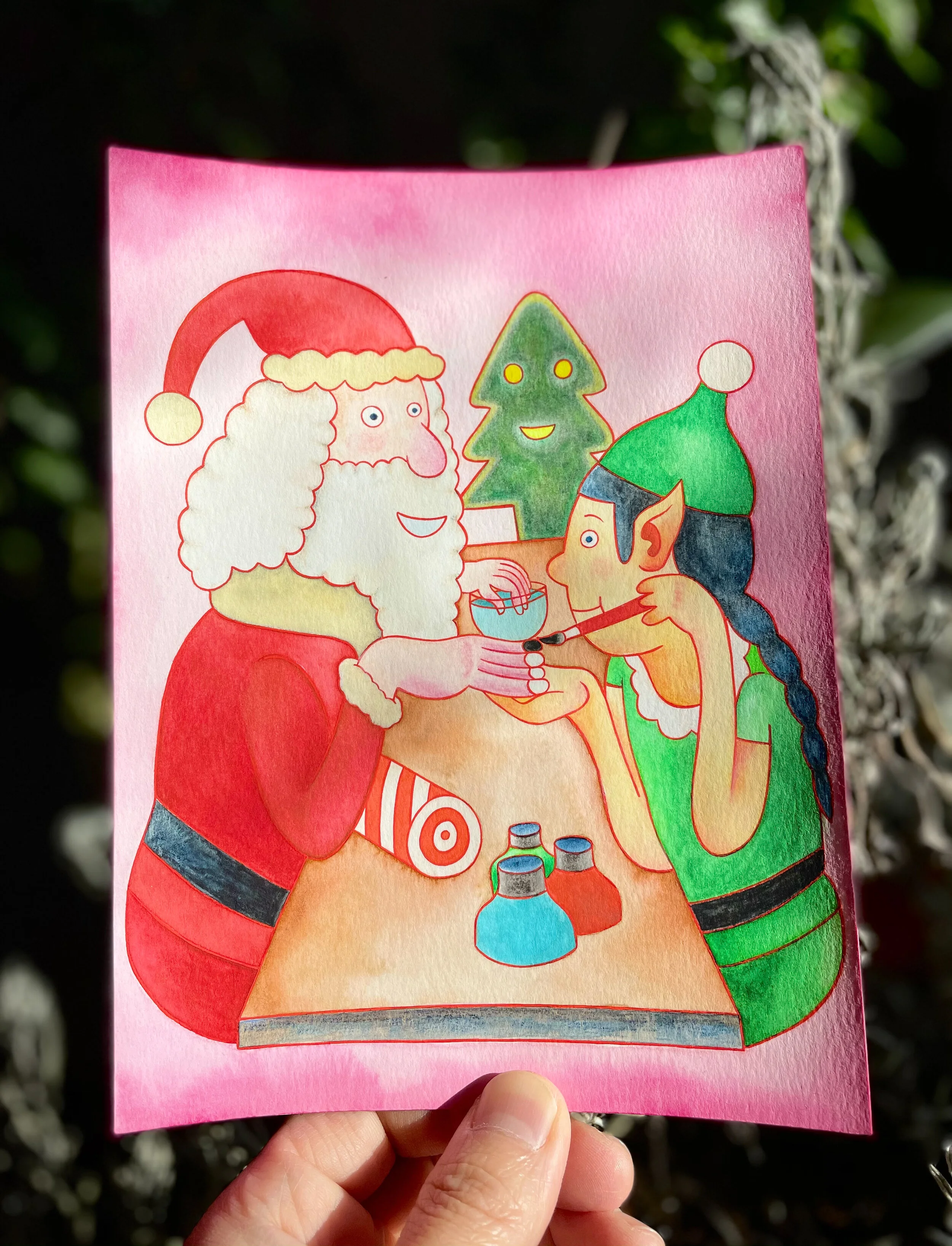 A Christmas Manicure