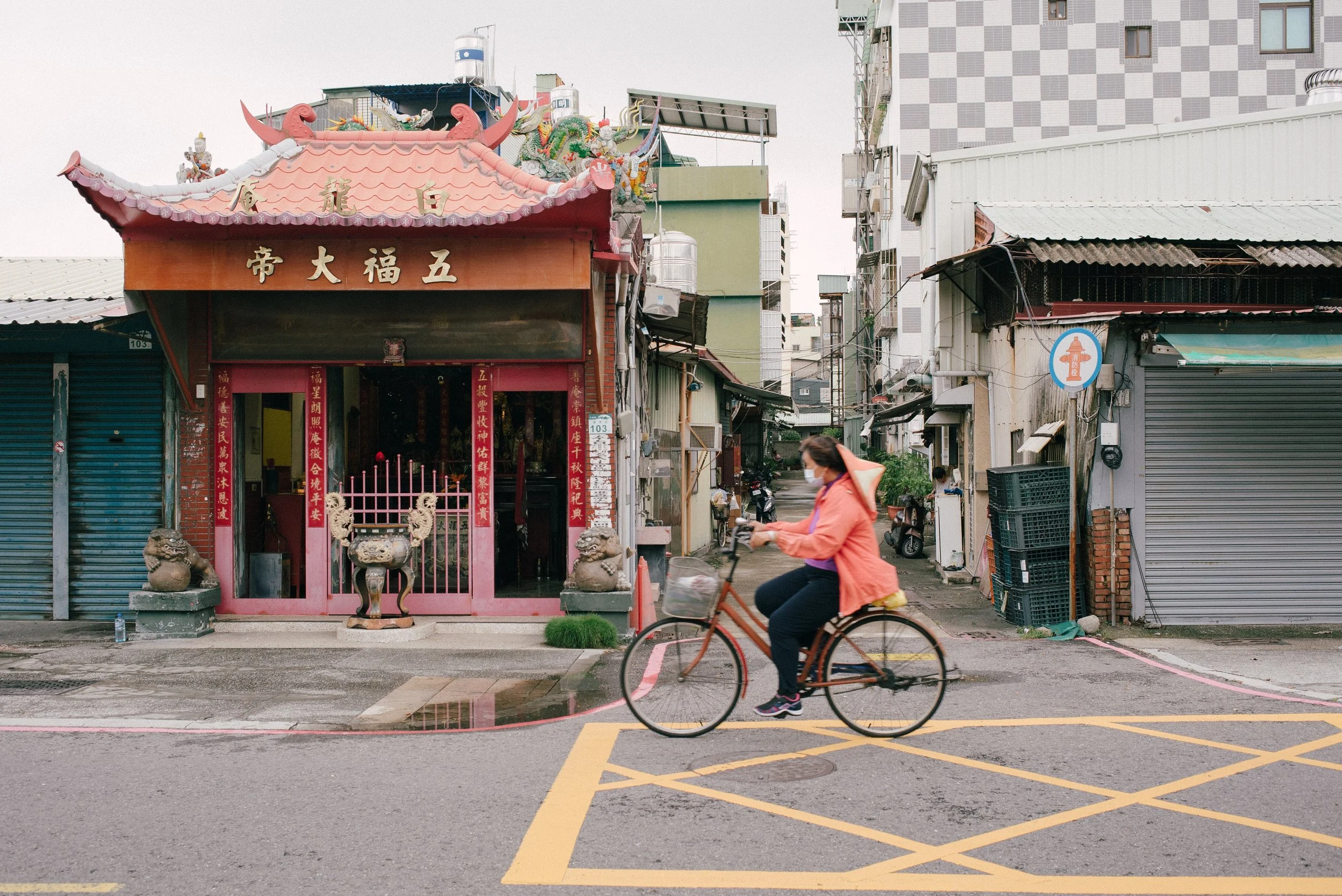 蓮池潭風景區街景