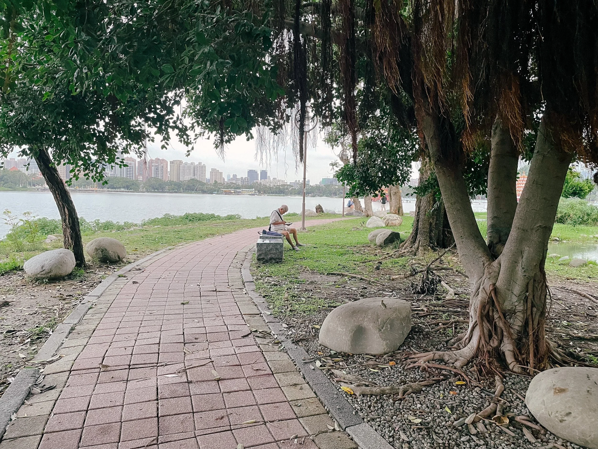 蓮池潭風景區街景