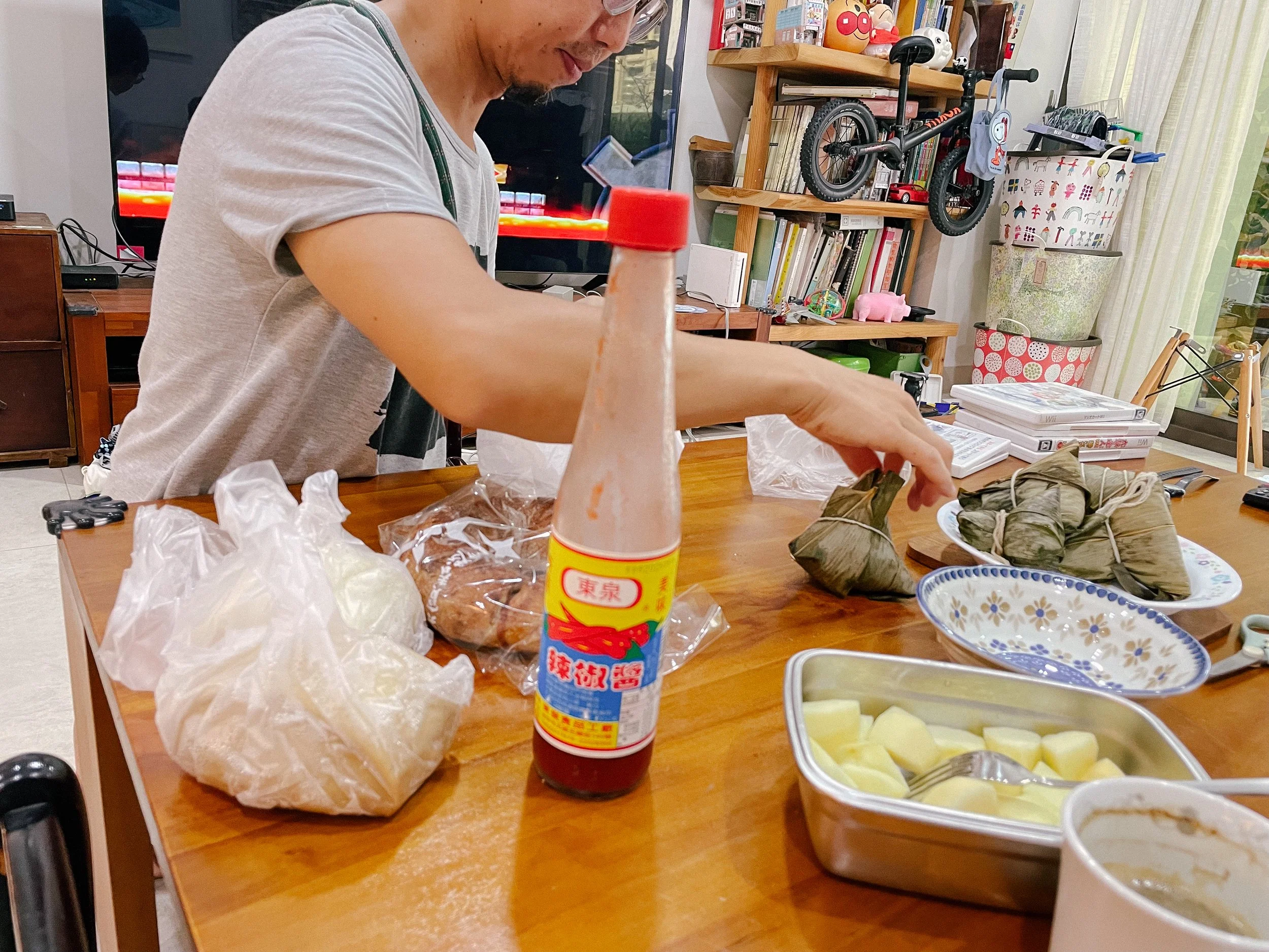 粽子,東泉辣椒醬