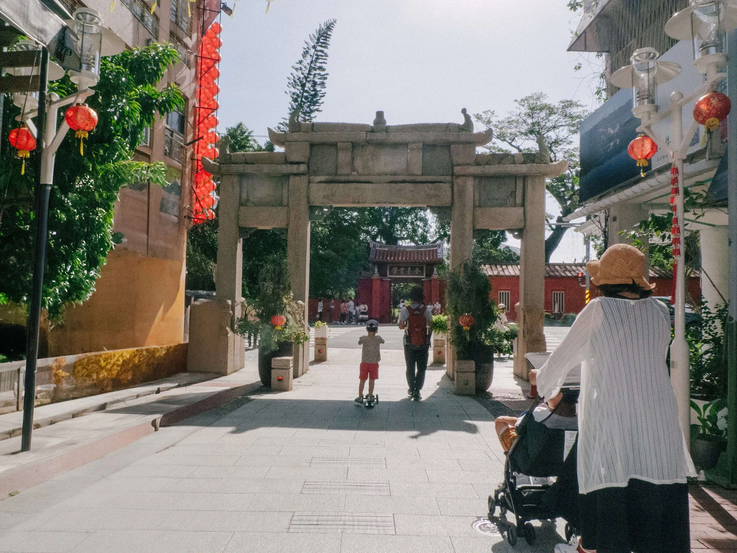 孔廟付近街景