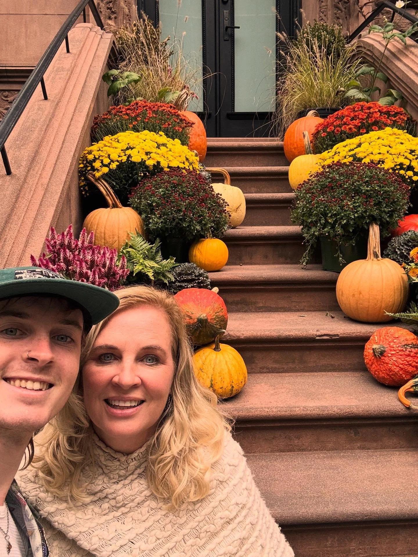 Two Brownstones walk up to a brownstone. . .(sorry, couldn&rsquo;t resist) #beautyeverywhere #love #nyc