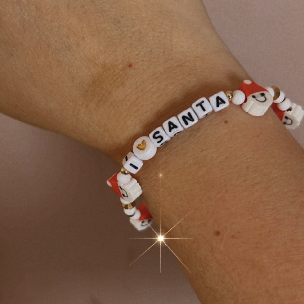 I love Santa Bracelet