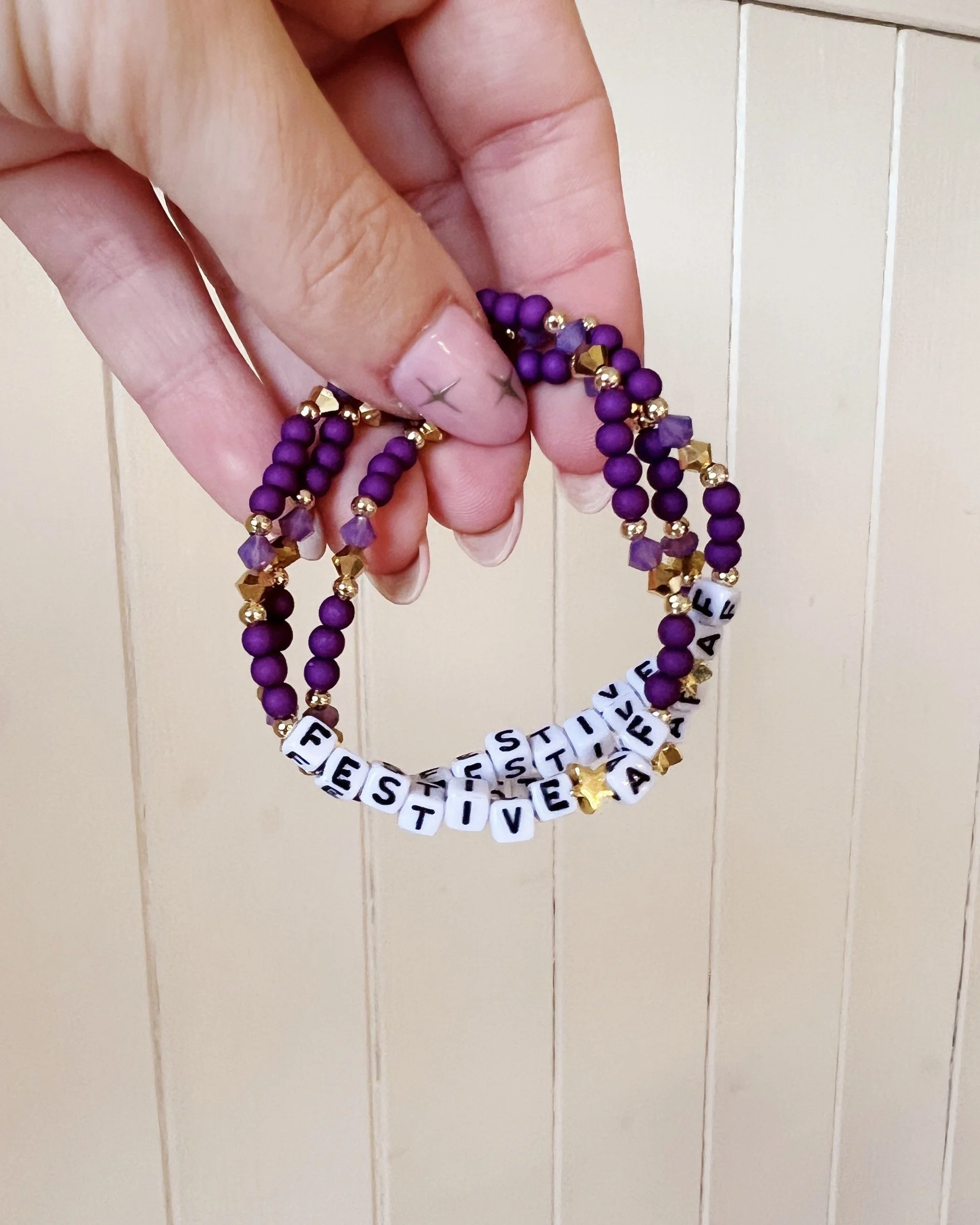 Festive AF bracelet