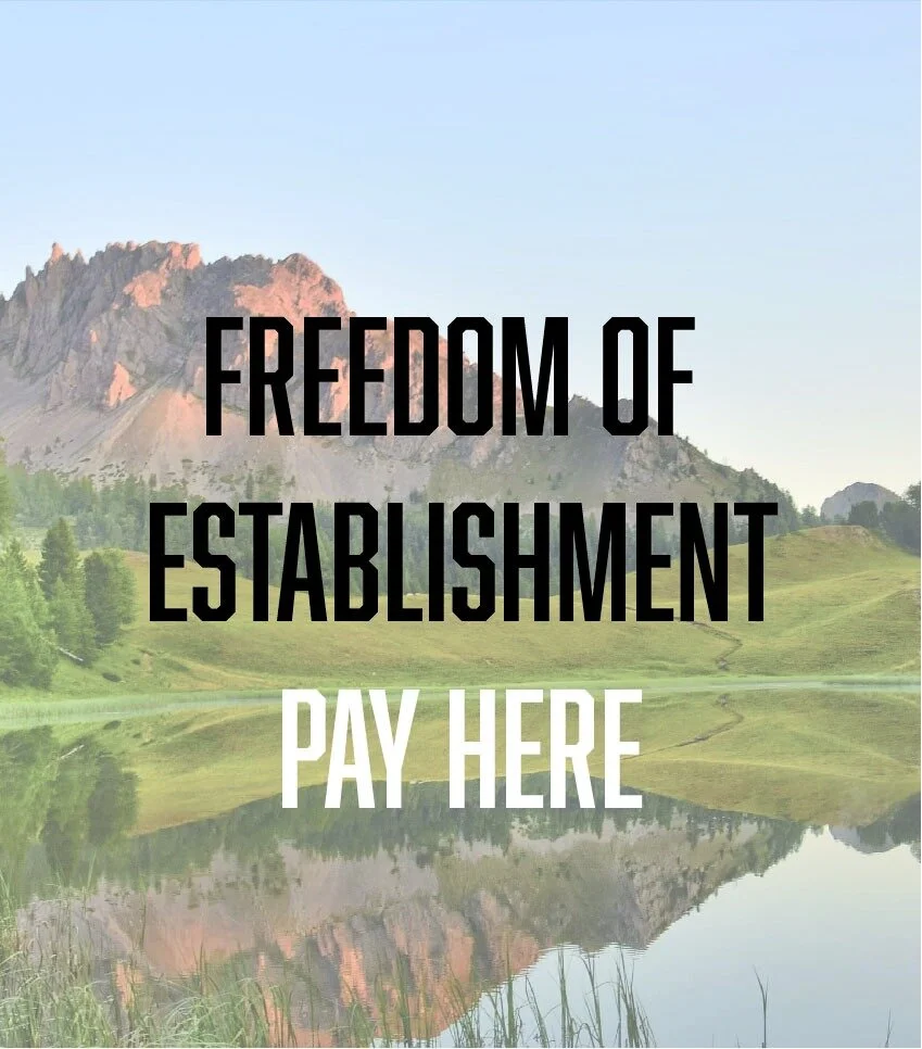Freedom of Establishment 