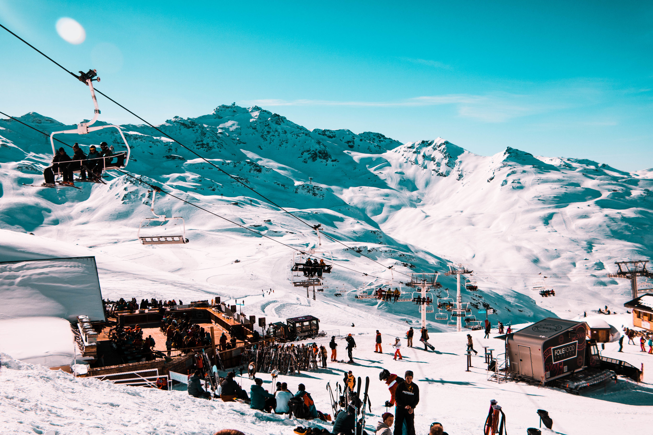 Aoste Valley Ski Resorts closed because of coronavirus. 