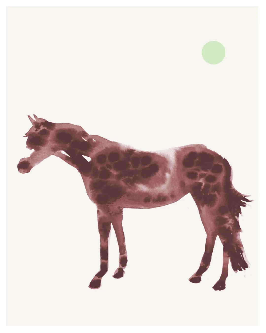 Dappled Horse - Fine Art Print