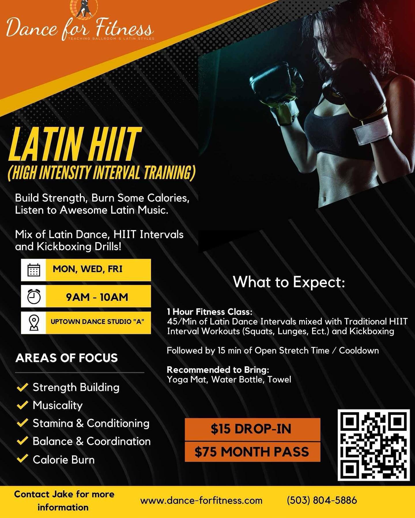 Looking to elevate your Latin dance game? 💃

🕺 High intensity interval training (HIIT) might just be the secret weapon you've been looking for! 🔥

Not only does HIIT help you shed those extra pounds and increase your stamina, it also helps improve