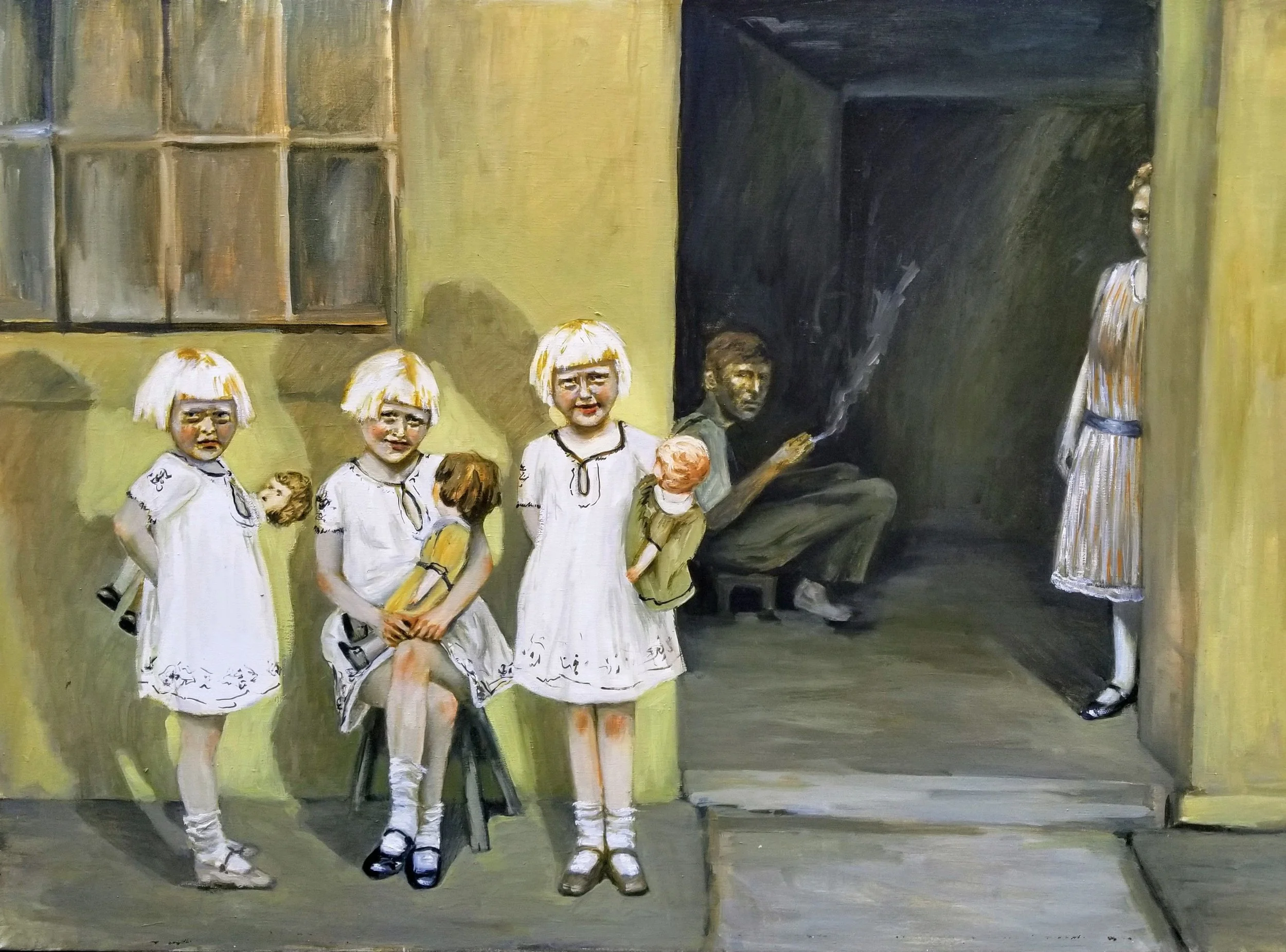  oil painting on canvas  Maria Farmer 