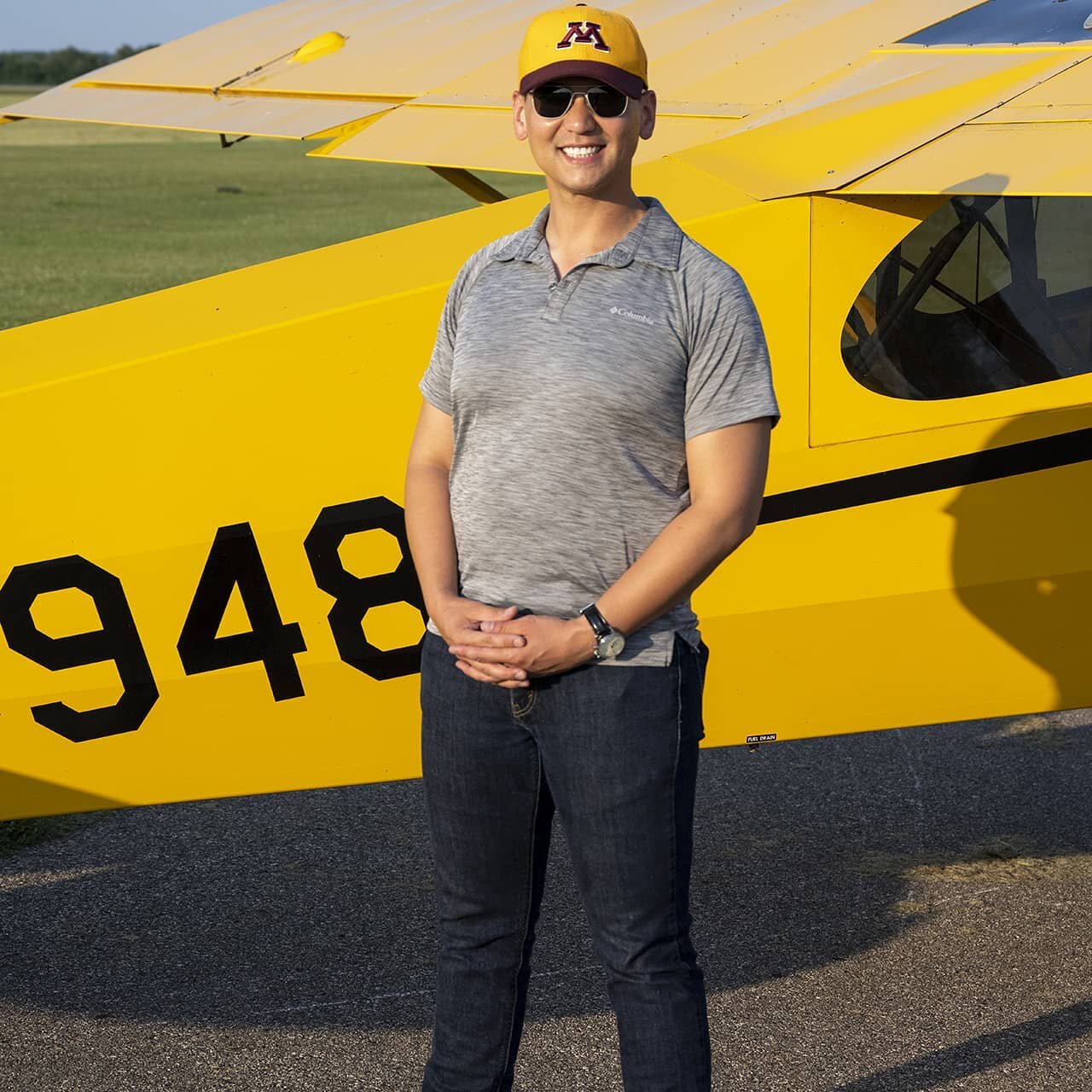 Congratulations to Douglas Learmont for finishing his tailwheel endorsement last evening!