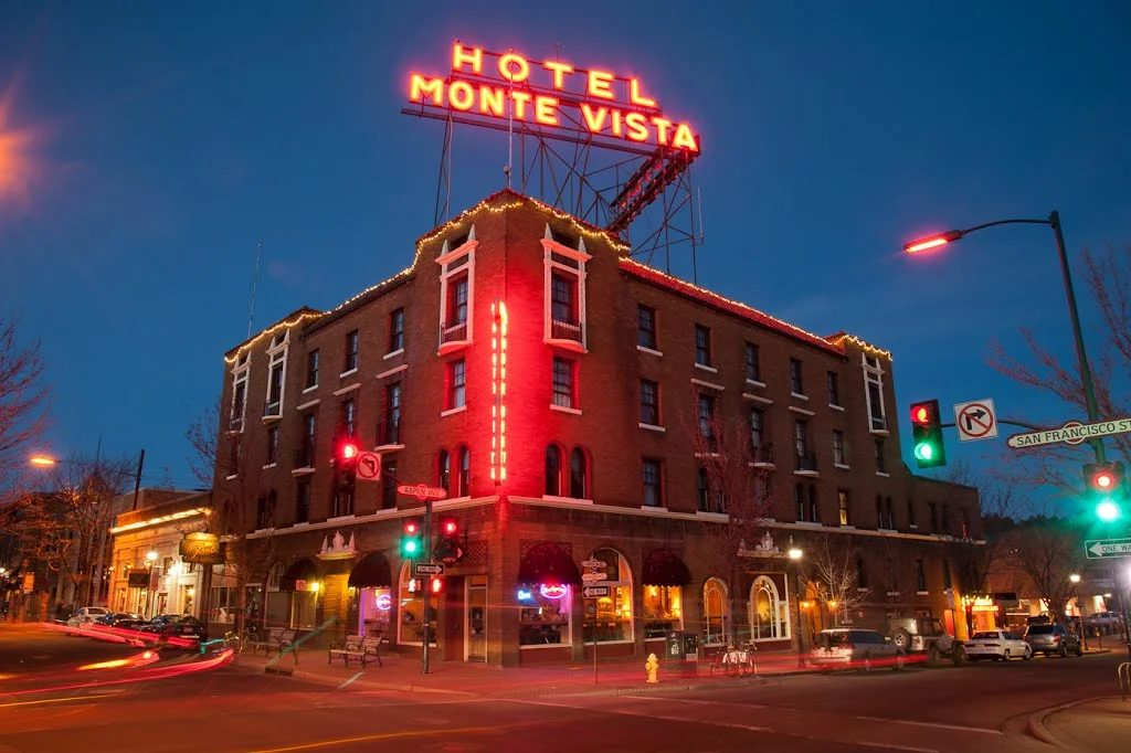 An outside view of the hotel