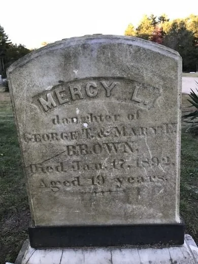 Mercy Brown’s grave site