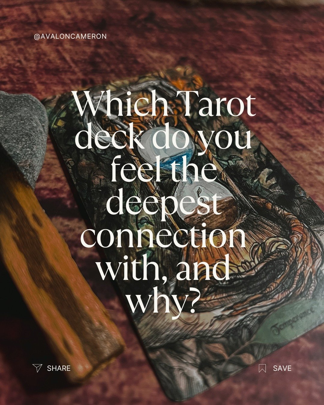 ✨ Which Tarot deck do you feel the deepest connection with, and why? ✨

Every Tarot reader has that deck&mdash;the one that just clicks, feels like an extension of your intuition, and holds all the magical vibes. 🌙✨ Which deck is your soul deck, and