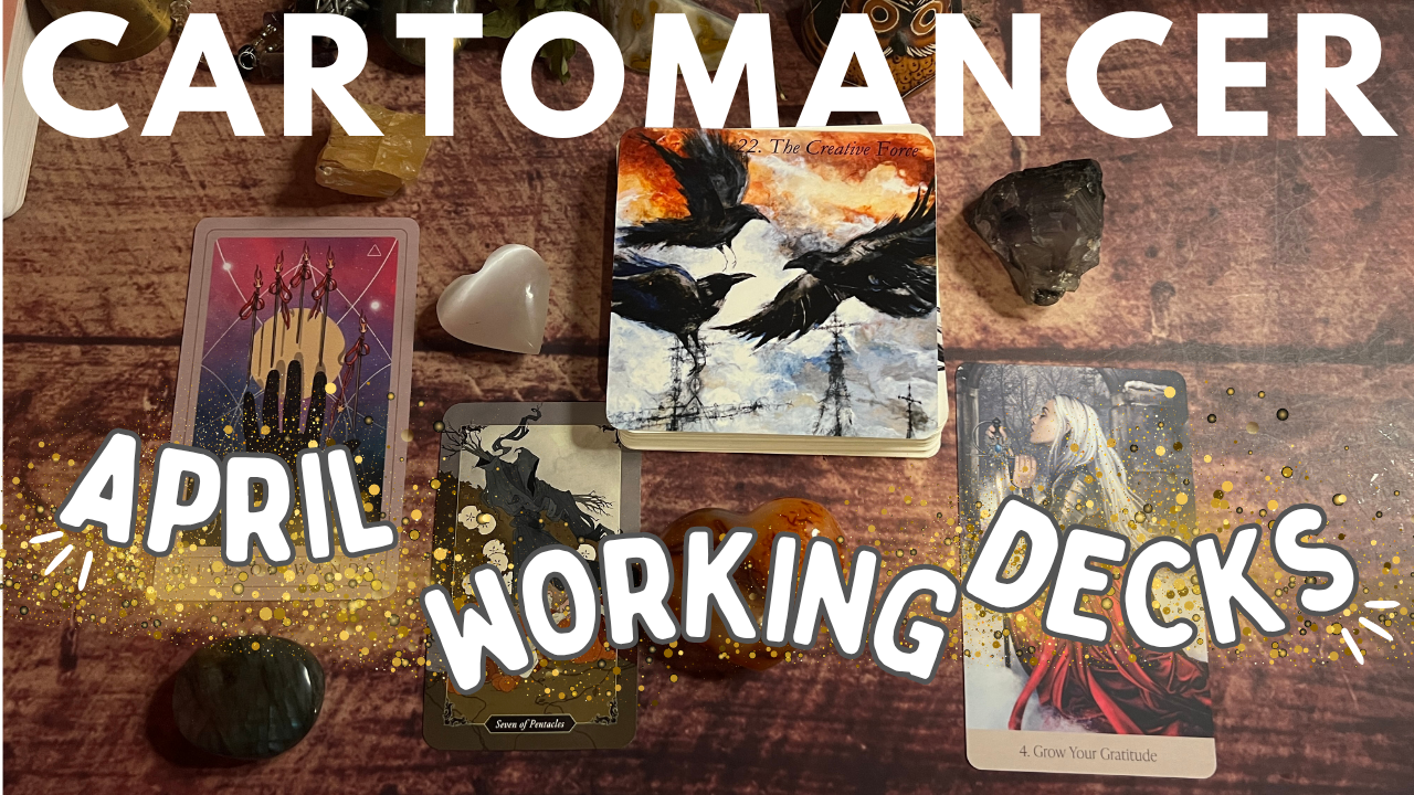 April Working Decks 2026 #tarot #oracle