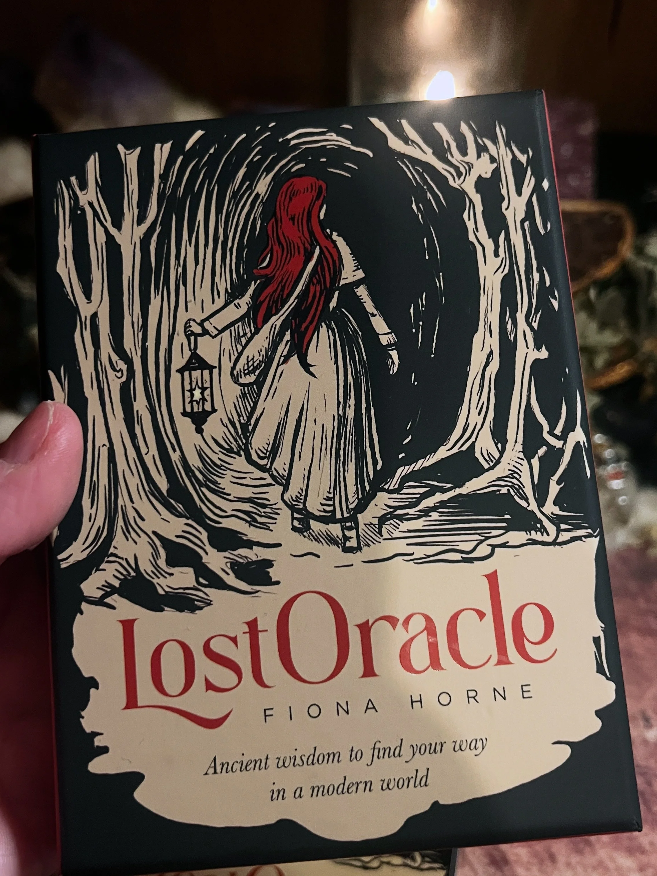 I would like to introduce you all to the gorgeous, the stunning Lost Oracle by the enigmatic super talent @captainfifi 

She has done it again folks. This is a powerhouse oracle deck deeply and thoughtfully infused with a potent witchy wisdom that ad