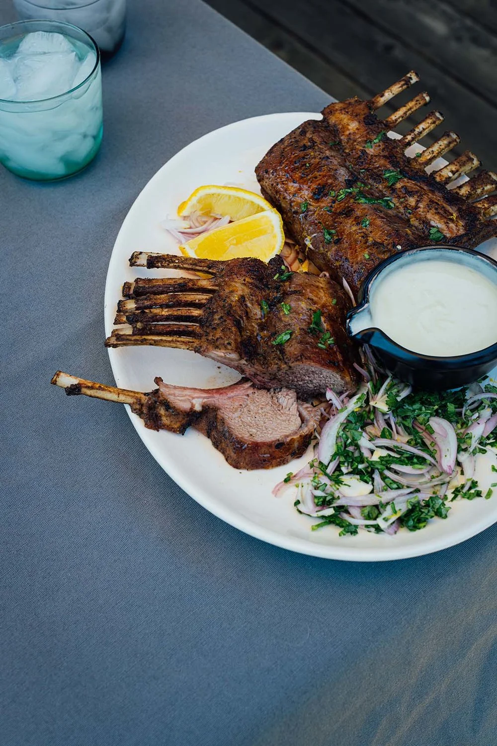 Spiced Rack of American Lamb