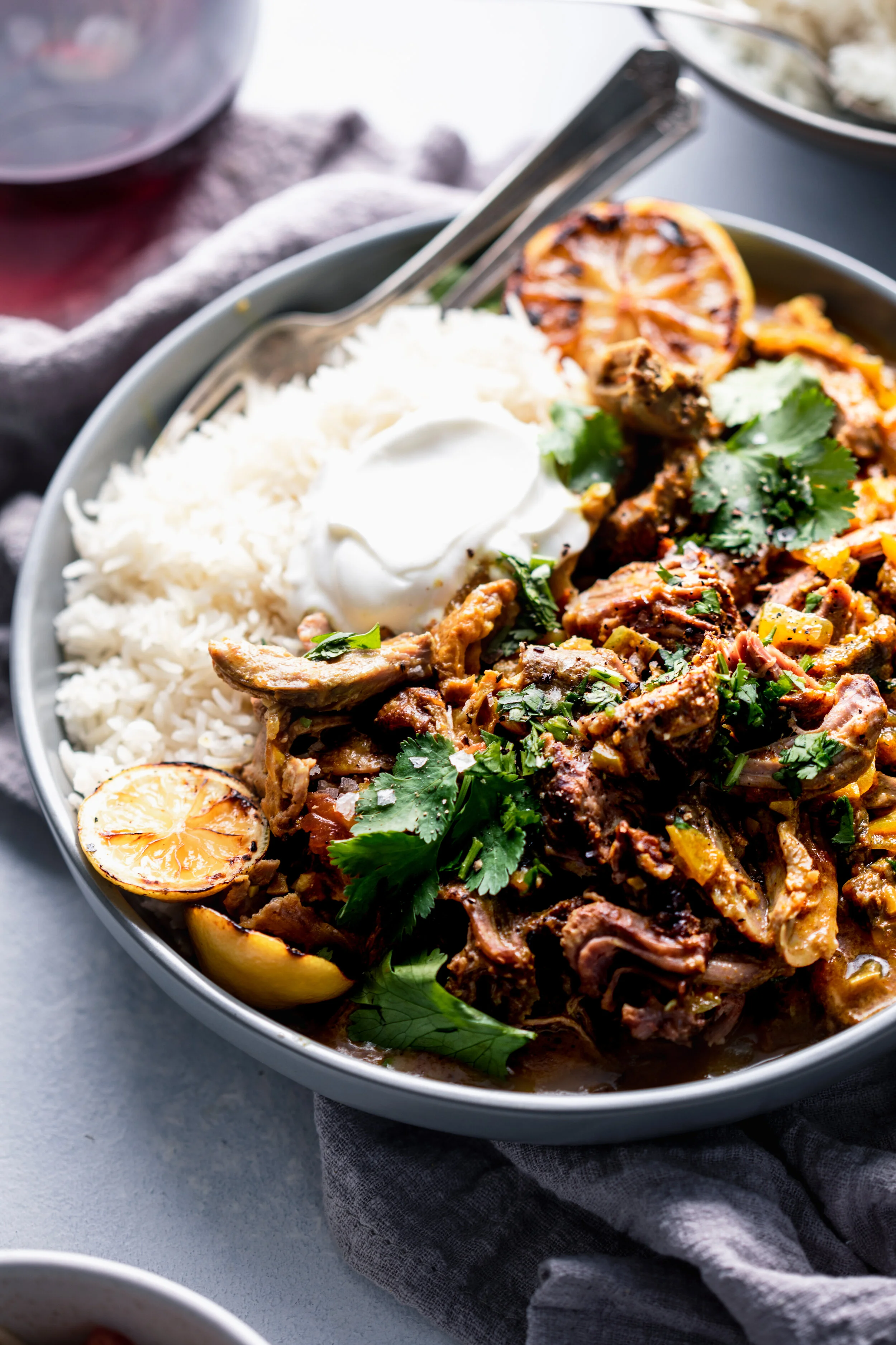 Slow Cooker American Lamb Curry {Stovetop + Instant Pot}