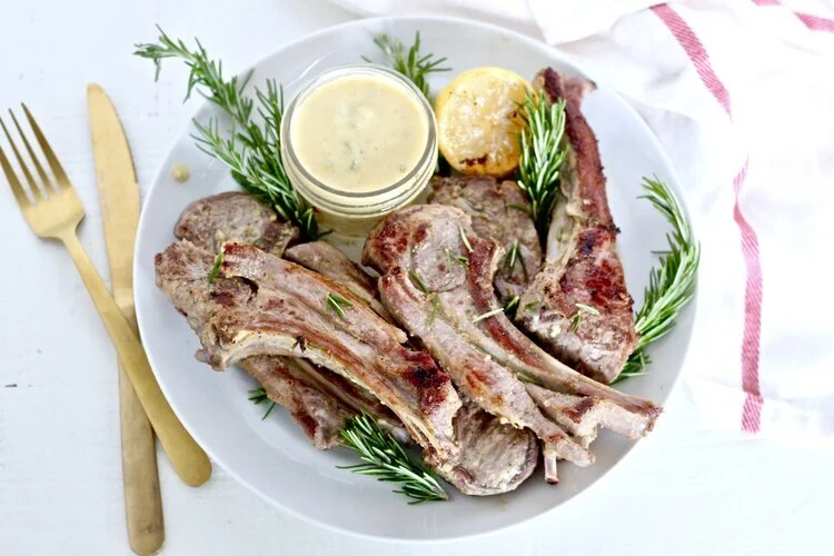 Simple American Lamb Lollipops