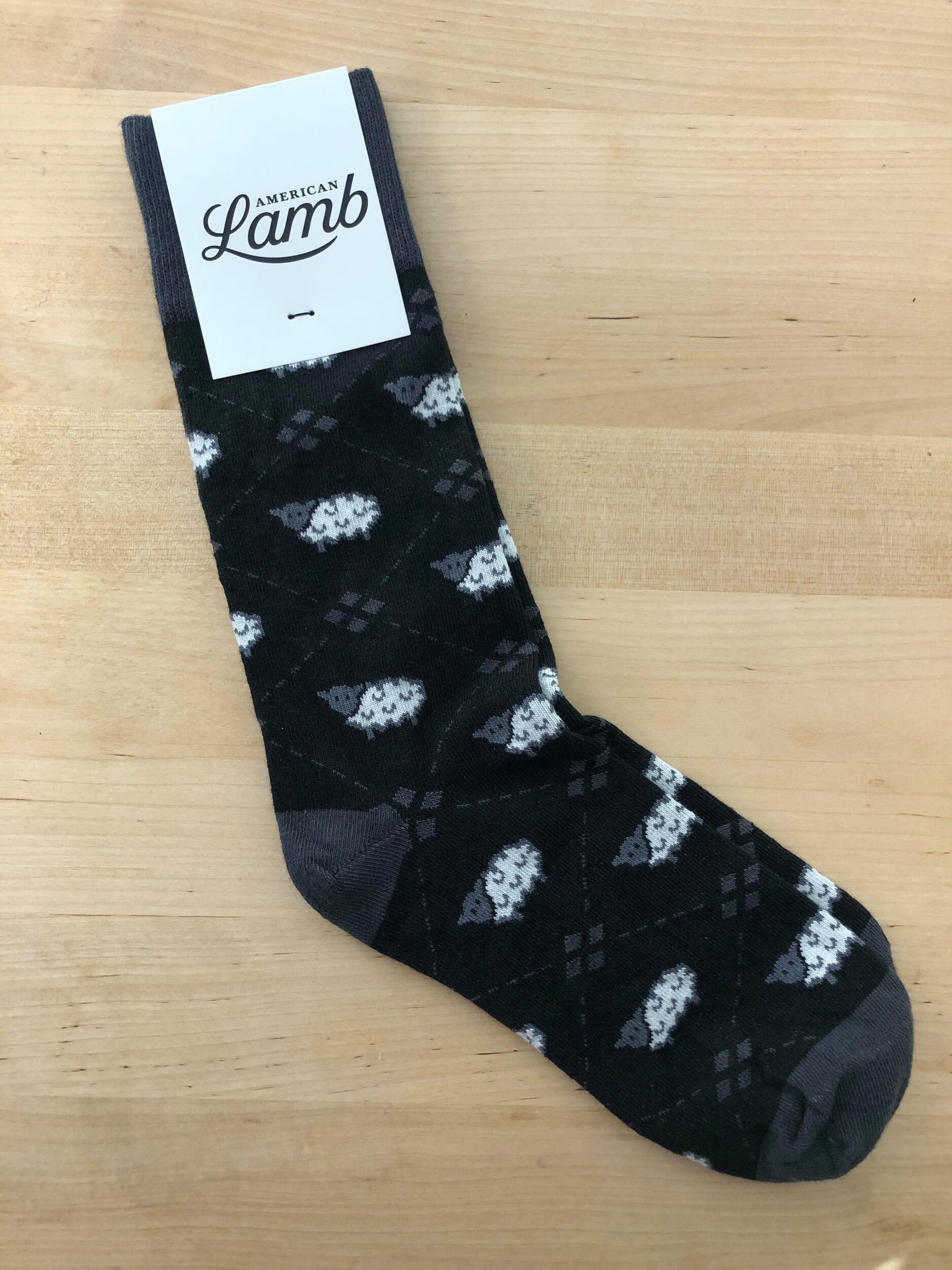 Black &amp; White Cotton Socks