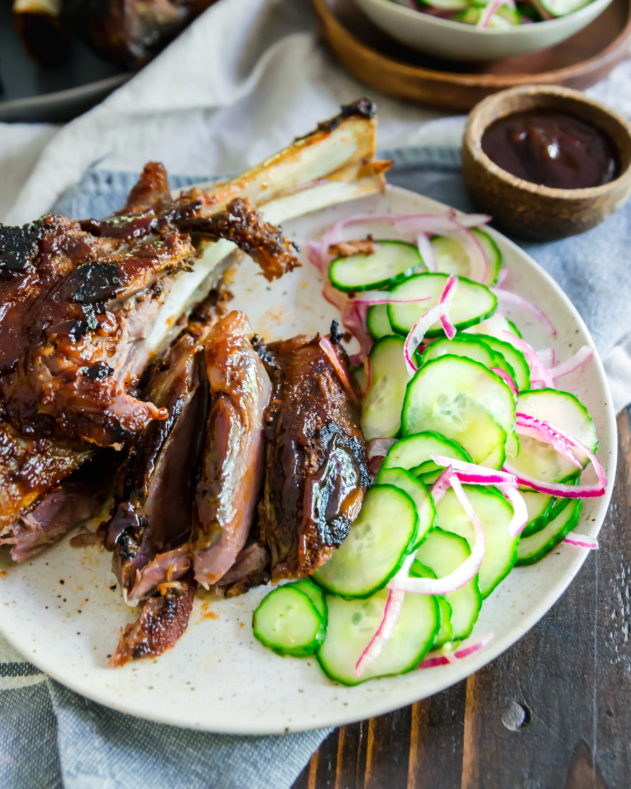 BBQ American Lamb Shanks