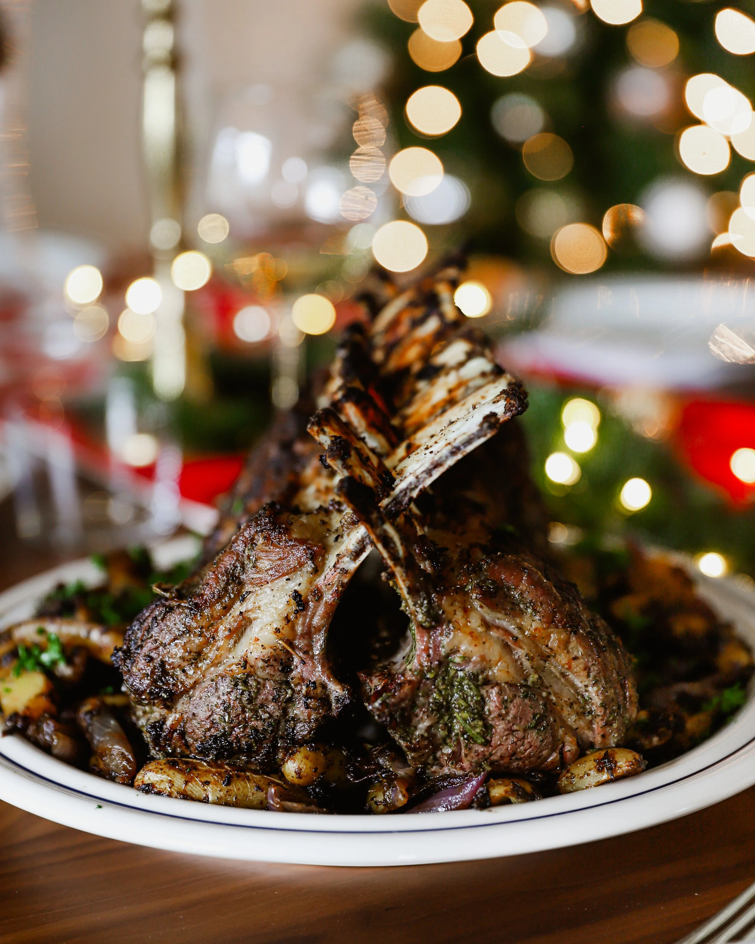 Herbed Rack of American Lamb