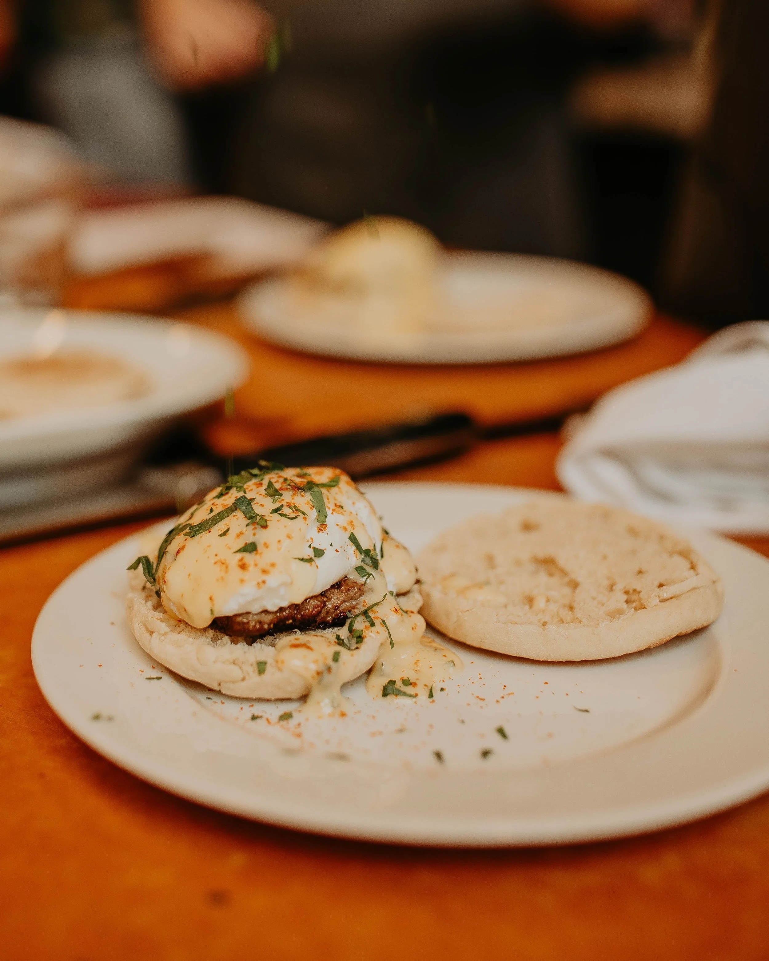 American Lamb Cutlet Benedict