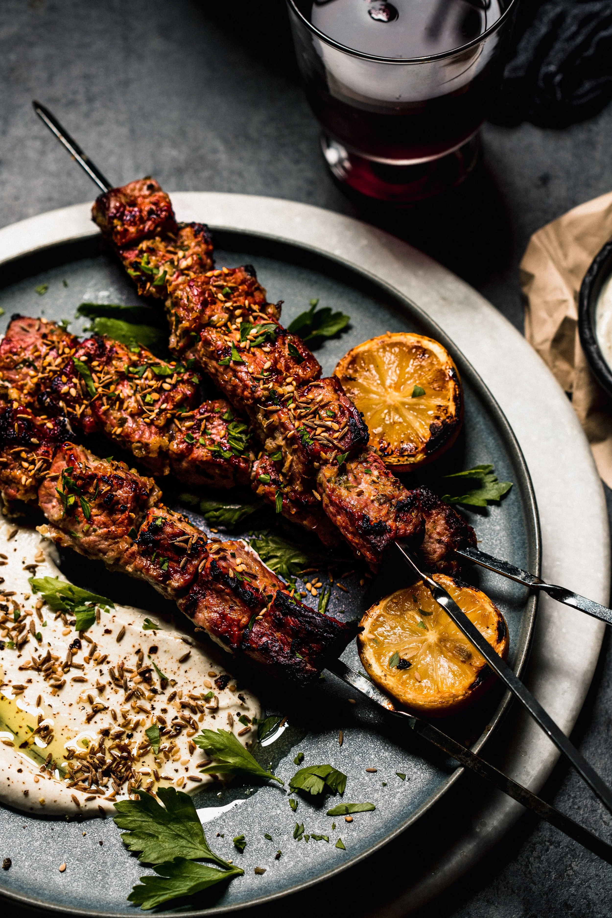 Kabobs American Lamb