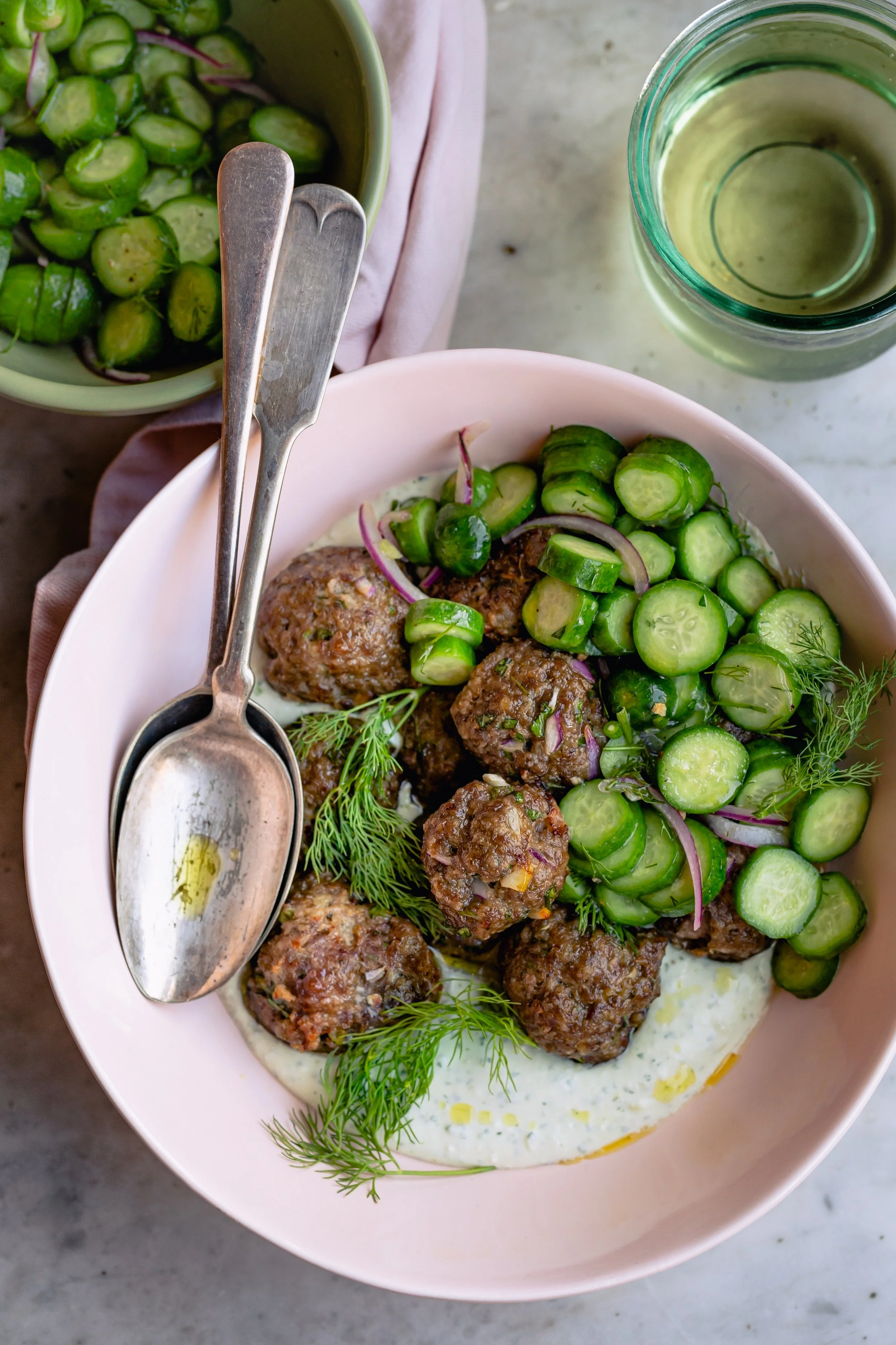 Cured Lemon and Herb American Lamb Meatballs 