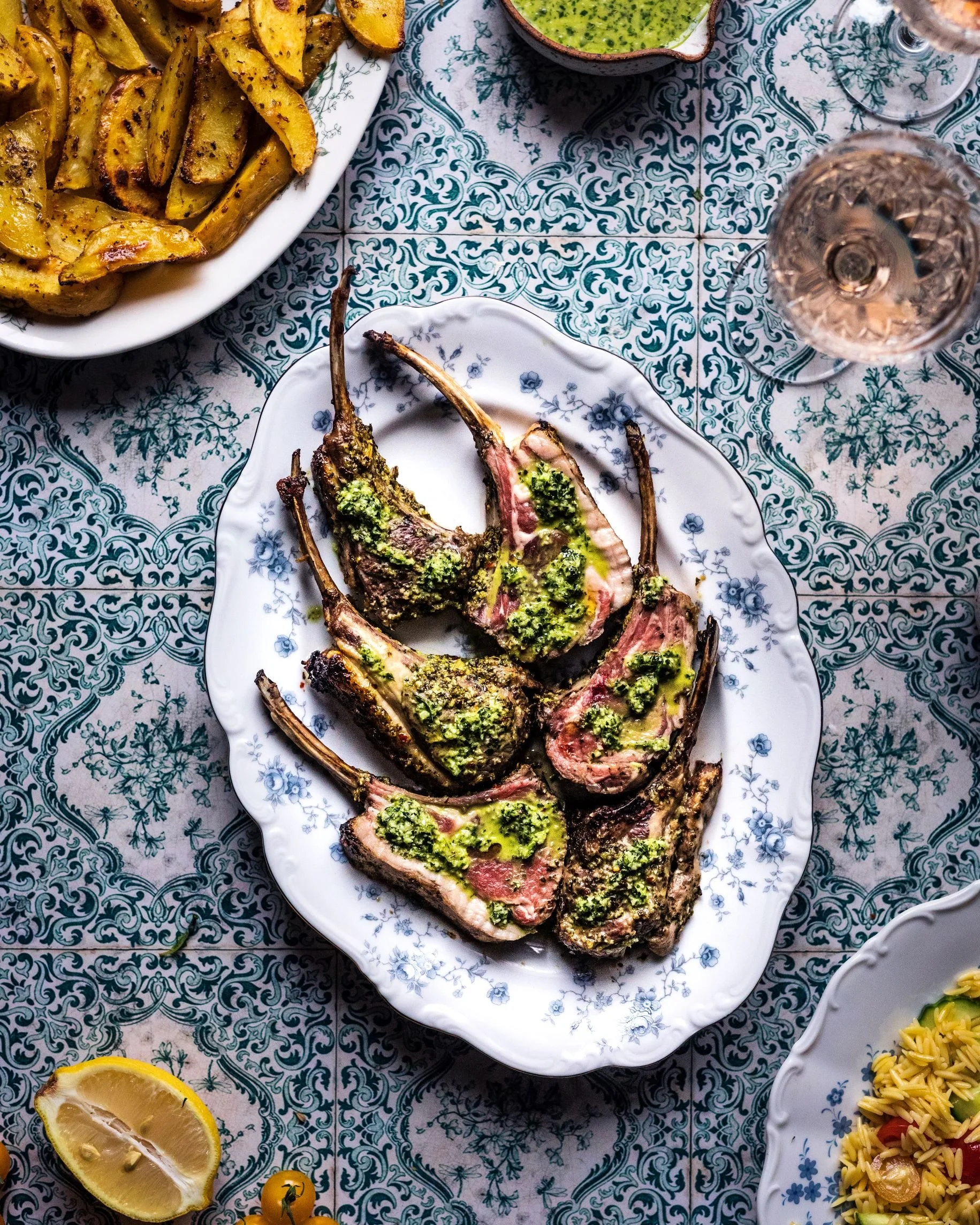 Mediterranean Lamb Chops