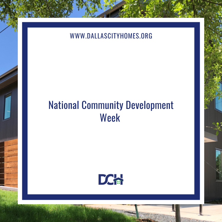 National Community Development Week&nbsp;
