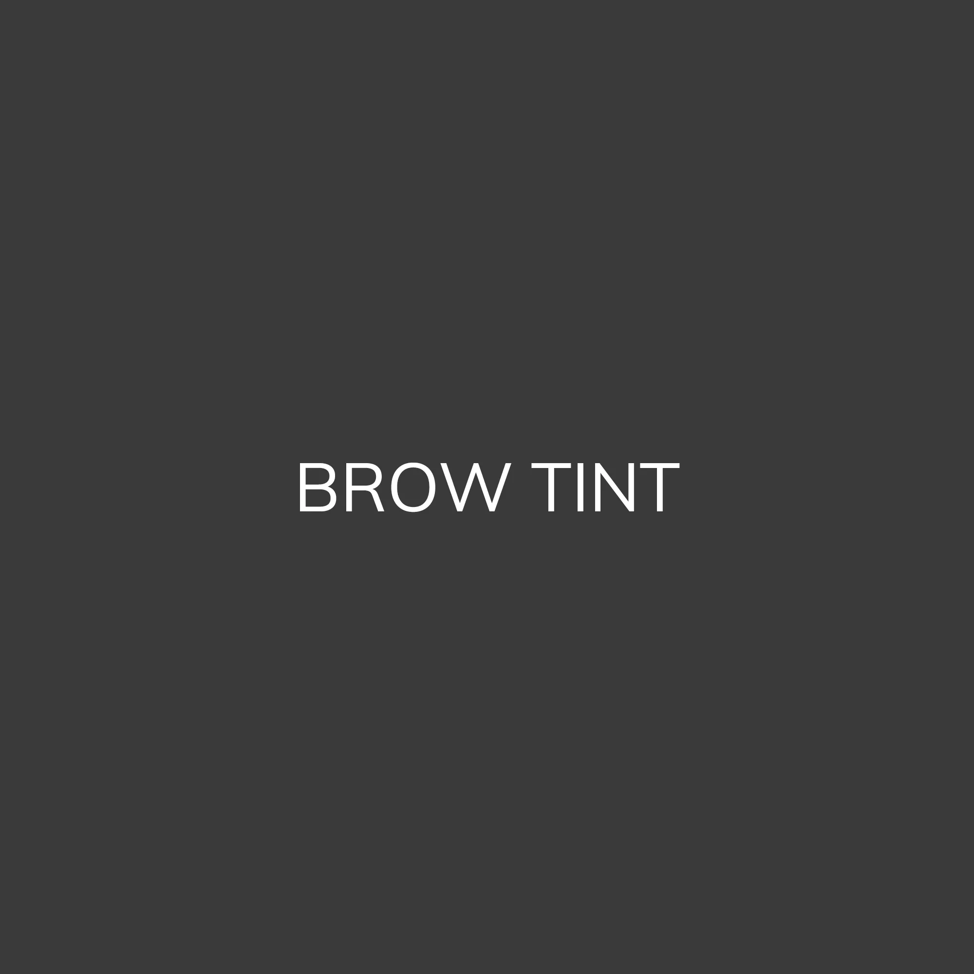 BROW TINT