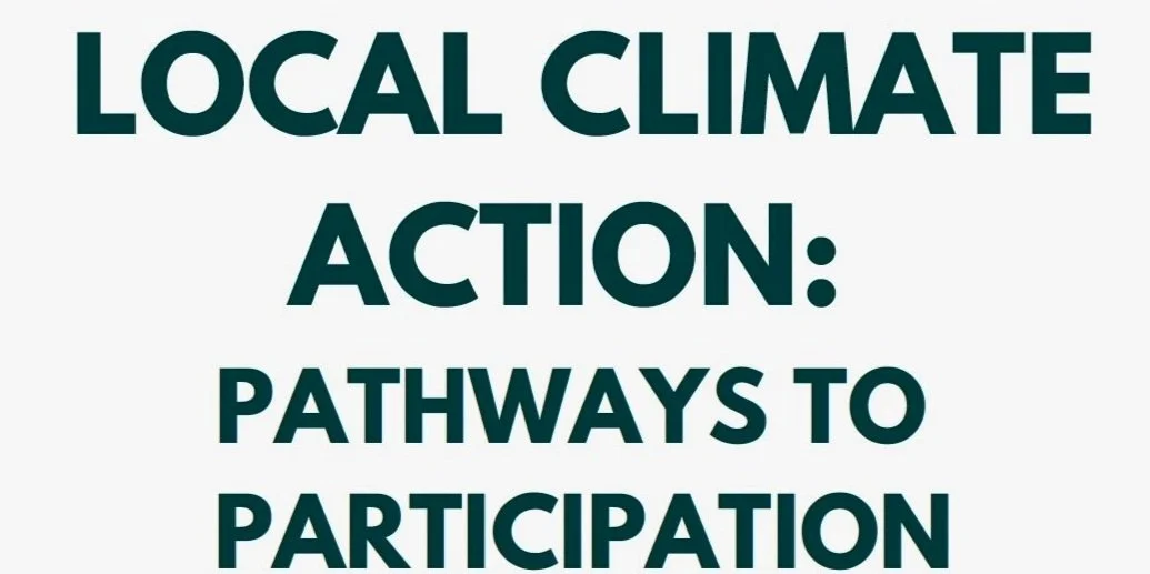 Local Climate Action: Pathways to Participation