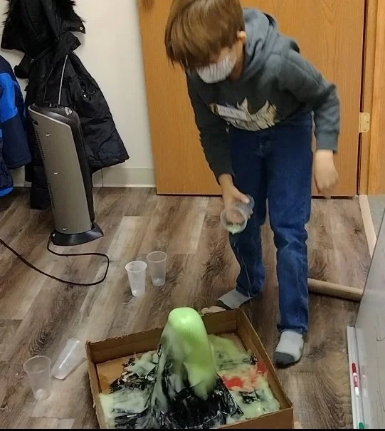 STEM Club Activities - Volcano Day