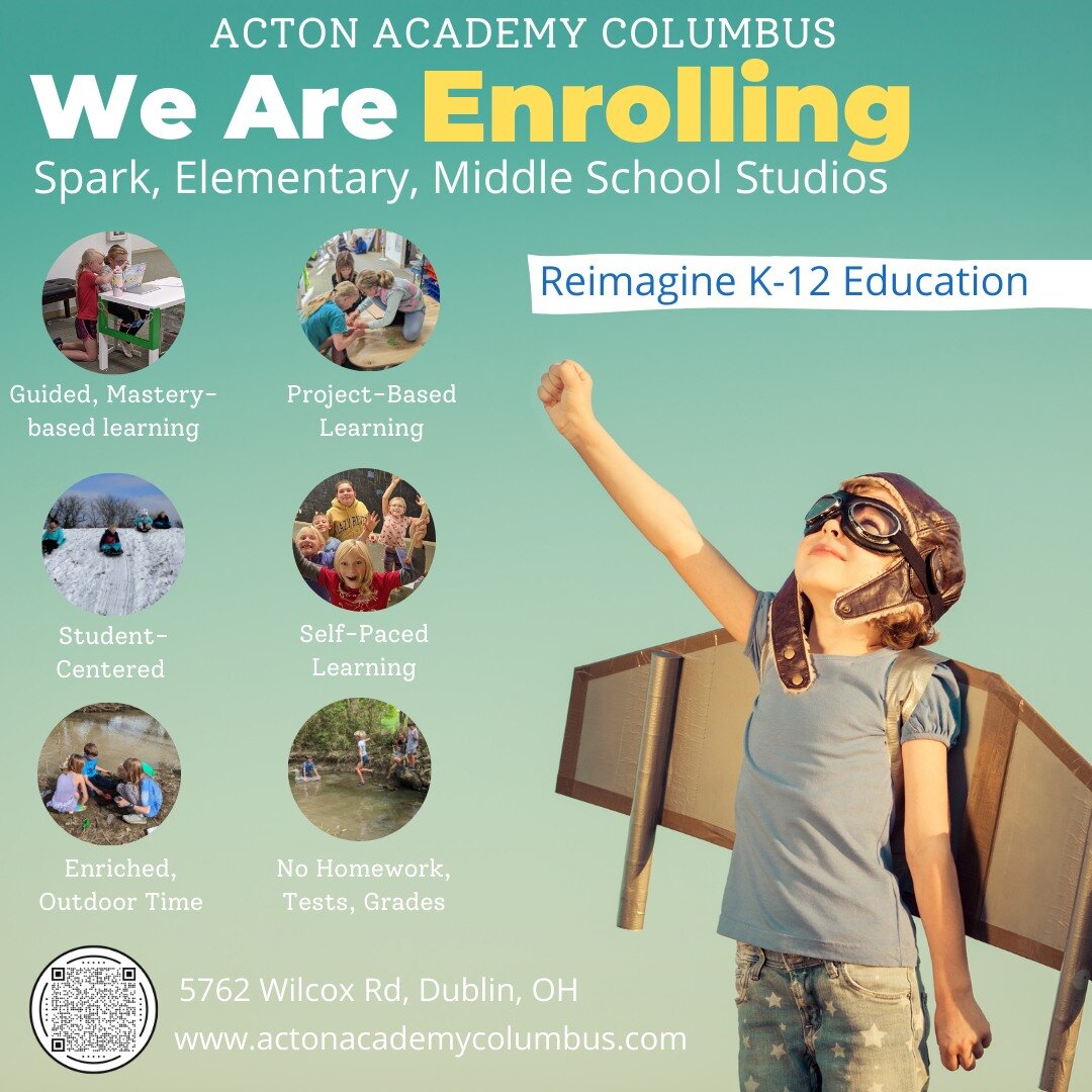 🚀🚀🚀Our 2024-2025 enrollment is now open! We are be enrolling at our microschool for our Spark (ages 4.5-7), Elementary (ages 7-11), and Middle School Studios (ages 12-14). There are limited spots available. See if our modern one-room schoolhouse i