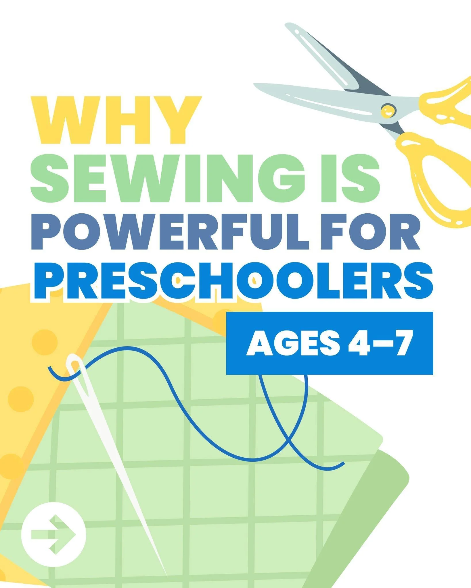✂️ Our Spark Eagles couldn&rsquo;t get enough of sewing that they didn&rsquo;t want to stop! 

Sewing may look simple, but for children ages 4&ndash;7 it&rsquo;s powerful learning in action:
🧠 Strengthening fine motor skills
👀 Building hand&ndash;e