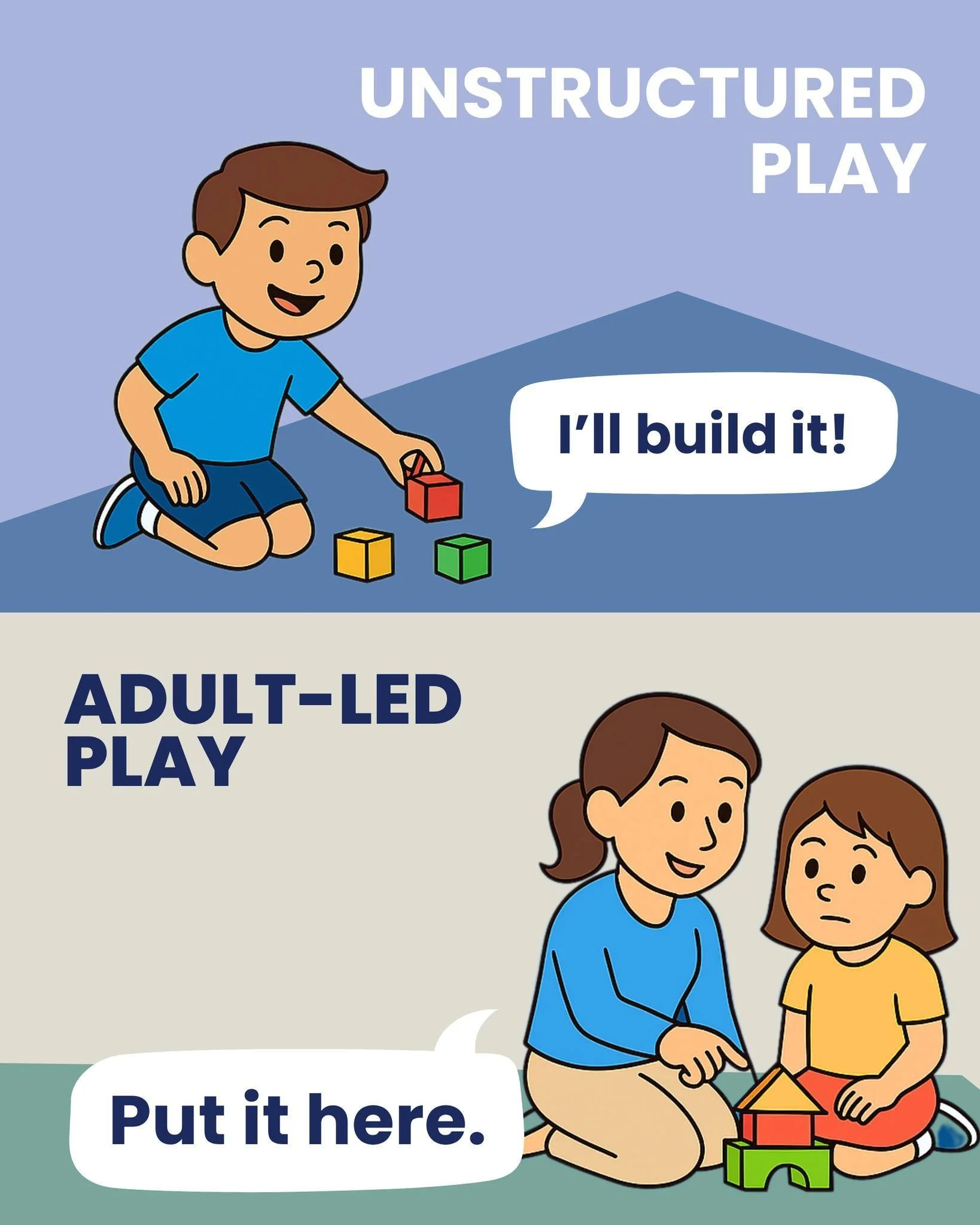 Ever catch yourself saying, &ldquo;Here, let me help you&rdquo;?

It&rsquo;s natural!

Parents want things to go smoothly, look nice, and work.

But sometimes, when we step in too soon&hellip; we take away the best part of learning. 

✨ Unstructured 