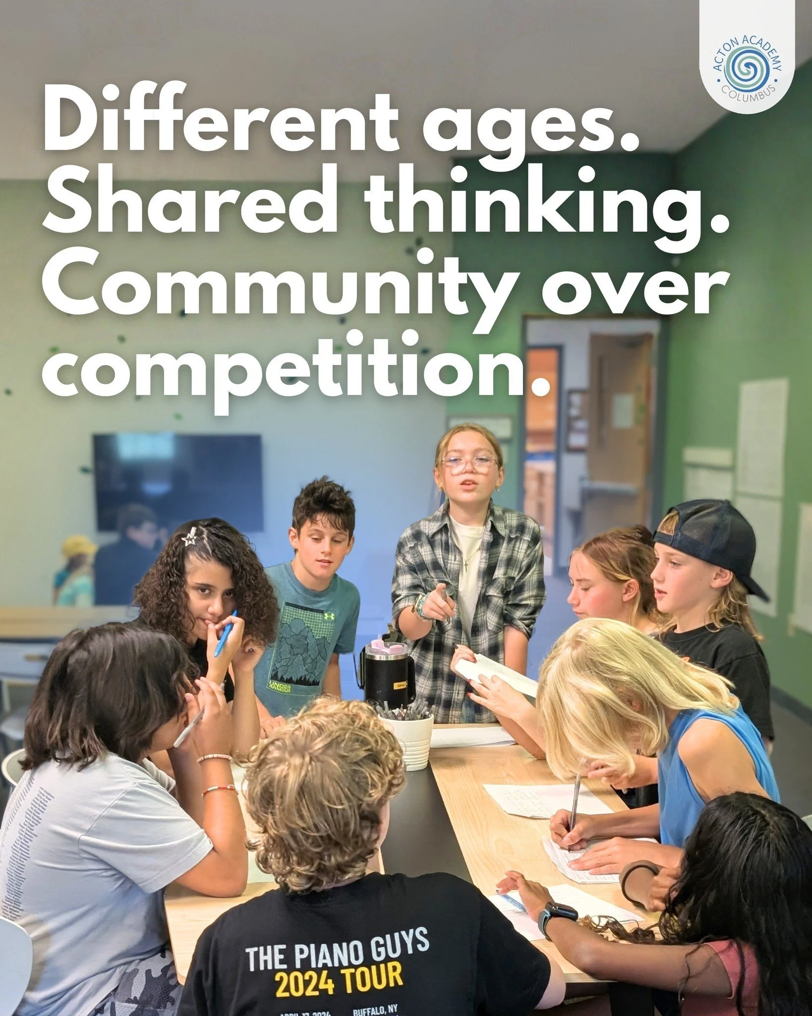 When mixed-age learners collaborate:

There&rsquo;s no pressure to be the fastest or the best.

Instead, they practice skills that last far beyond school:

Listening
Explaining their thinking
Leading 
Listening
Compromising
Problem-Solving Together.
