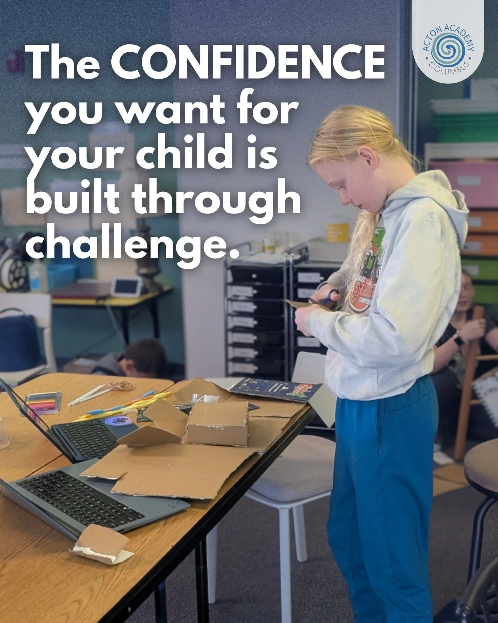 Confidence isn&rsquo;t something children wait for.
It&rsquo;s something they build.

Through trying before they feel ready.
Through sticking with something when it&rsquo;s uncomfortable.
Through small challenges that slowly turn into evidence.

At A