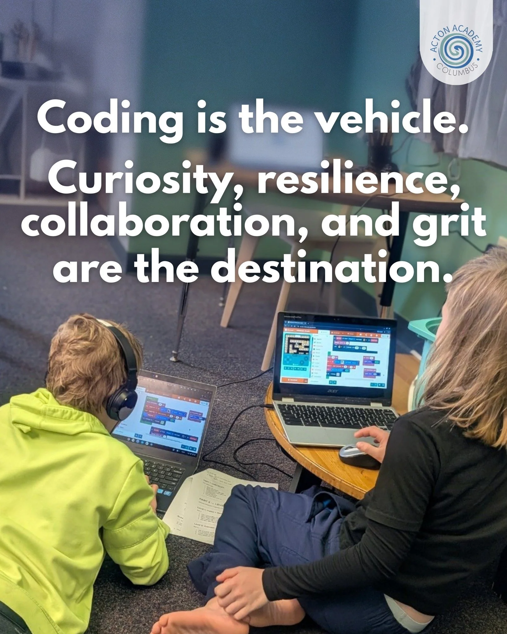 Coding afternoon in Discovery Studio 🧠💻

Curiosity everywhere.
Learners figuring out how they learn.
Working through frustration instead of around it.
Helping each other when things get stuck.
Using guardrails to protect time for deep, focused work