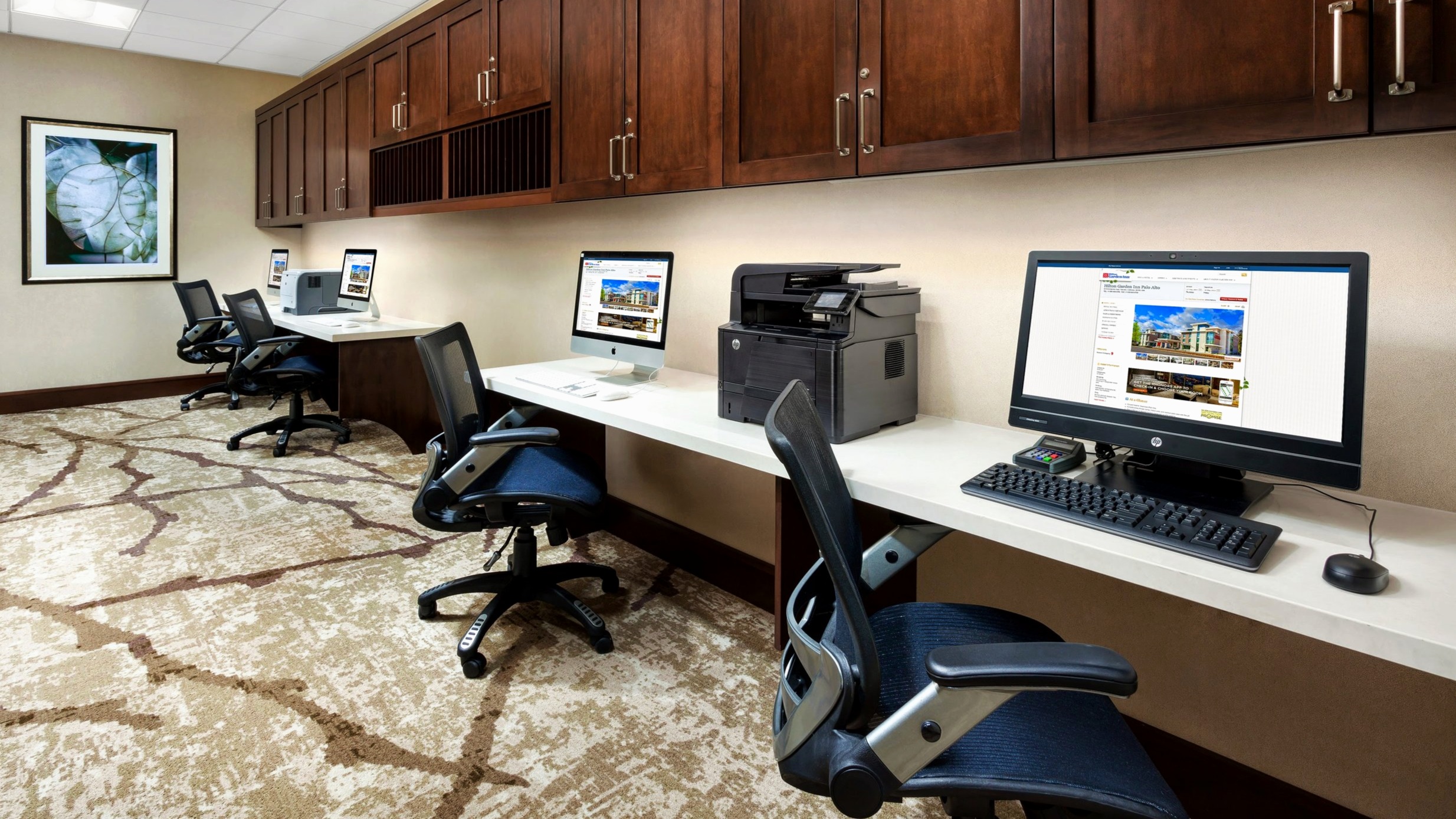 Business Center at Hilton Garden Inn, Palo Alto