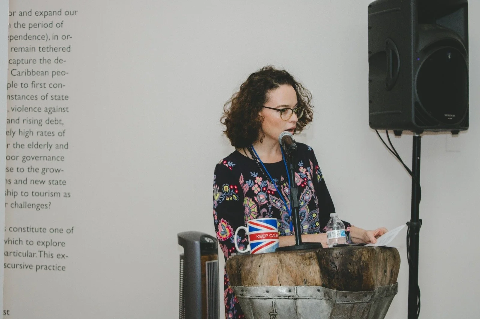 Bynoe welcoming the Sanctuary Cohort at the NAGB