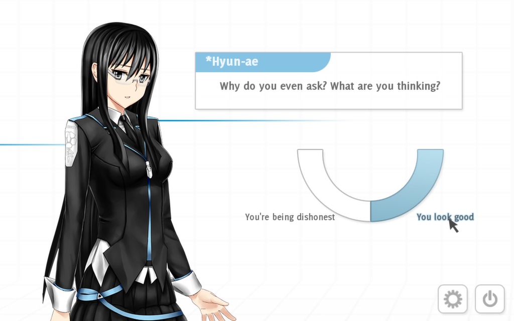 Analogue: A Hate Story — Do. Generous spacing makes the text clean and easy to read.