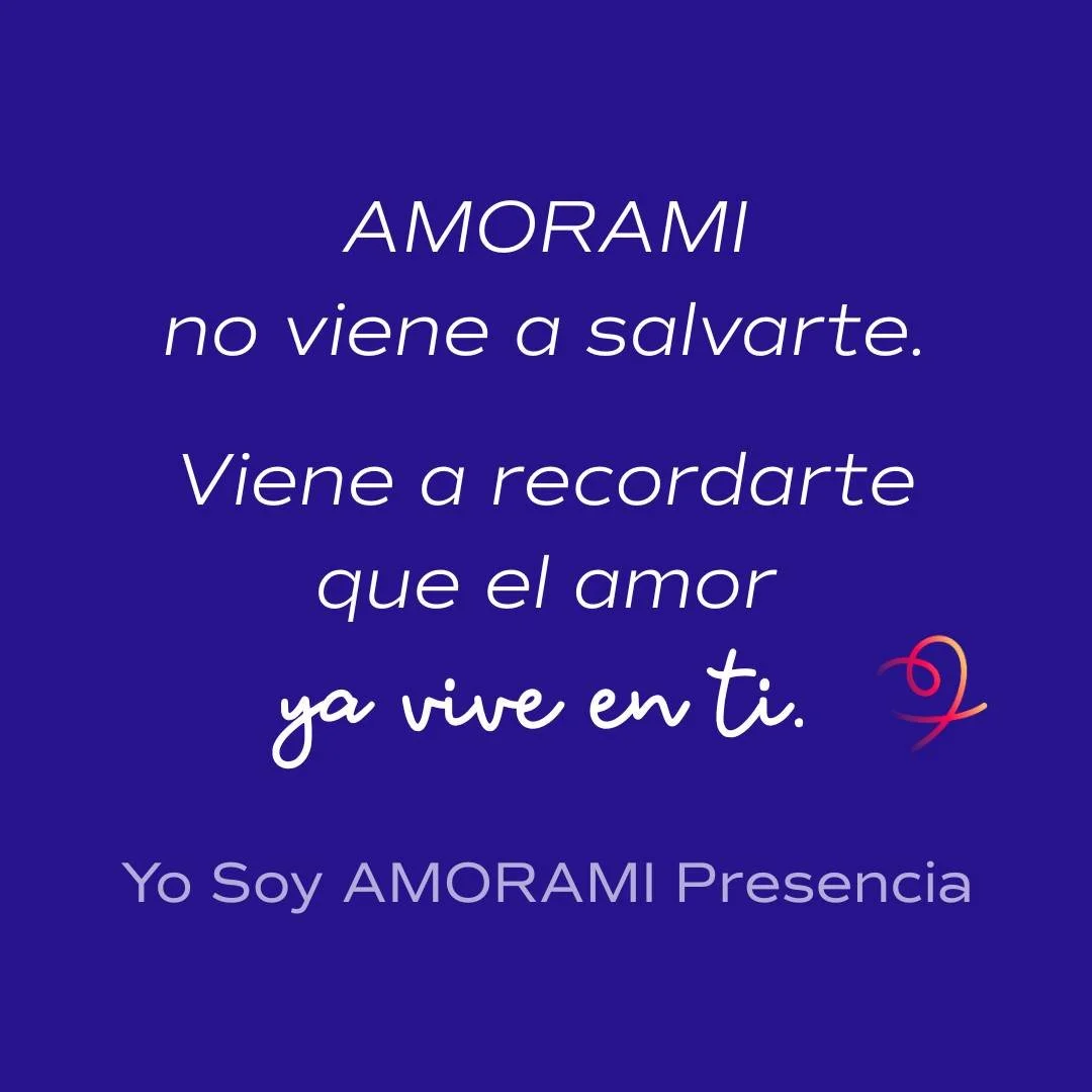 Este espacio no te exige nada.
Te invita a volver a ti.

AMORAMI es amor consciente
y expandido en acci&oacute;n.

Respira.
Siente.
Permanece.

YO SOY AMORAMI PRESENCIA 

🦋

#AMORAMI #yosoyAMORAMI #AMORAMIautocuidadoSagrado #YOSOYAMORAMIYOSOY #AMORA